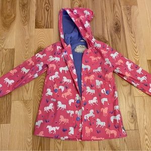 Hatley colour changing raincoat size 8